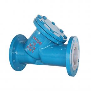 PTFE Lined Y type Strainer 